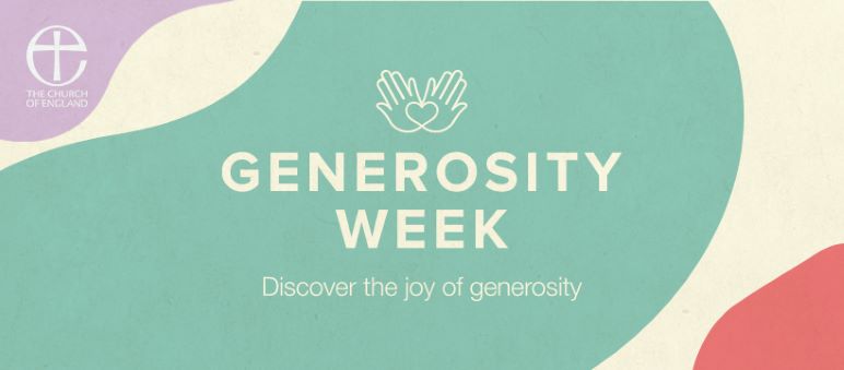 Generosity week - Discover the joys of generosity